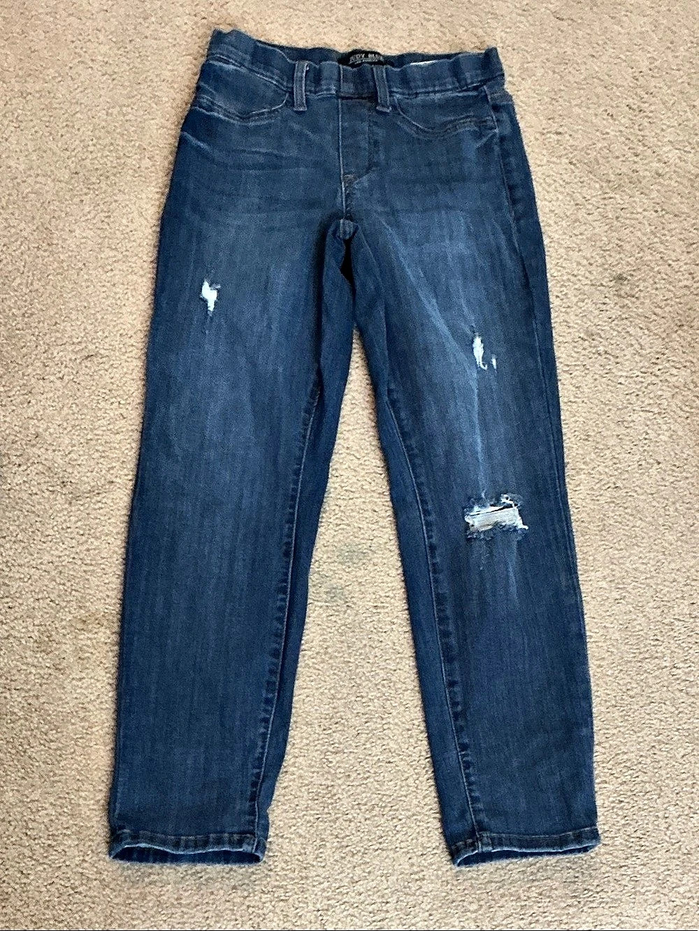 Judy Blue Distressed Skinny Jeans Waist 26 Blue